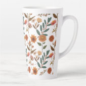 Herbstlicher Blütenflor カフェラテマグ (右)