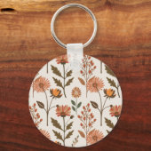 Herbstliches Blumenarrangement キーホルダー (正面)