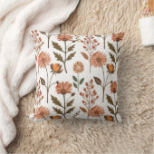 Herbstliches Blumenarrangement クッション (ブランケット)