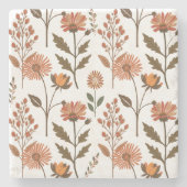 Herbstliches Blumenarrangement ストーンコースター (正面)