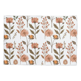 Herbstliches Blumenarrangement 枕カバー