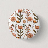 Herbstliches Blumenarrangement 缶バッジ (正面)