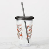 Herbstliches Blütenmosaik アクリルタンブラー (左)