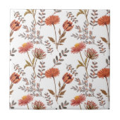 Herbstliches Blütenmosaik タイル (正面)