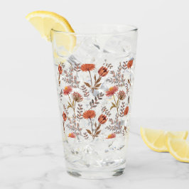 Herbstliches Blütenmosaik タンブラーグラス