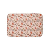 Herbstliches Blütenmosaik バスマット (正面)