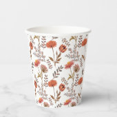 Herbstliches Blütenmosaik 紙コップ (正面)