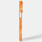 Herbstliches Kürbis- und Blattmuster Case-Mate iPhoneケース (裏面 / 右)