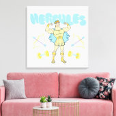 Hercules Arrows and Dumbbells Flex Canvas Print キャンバスプリント (インサイチュ (リビング))