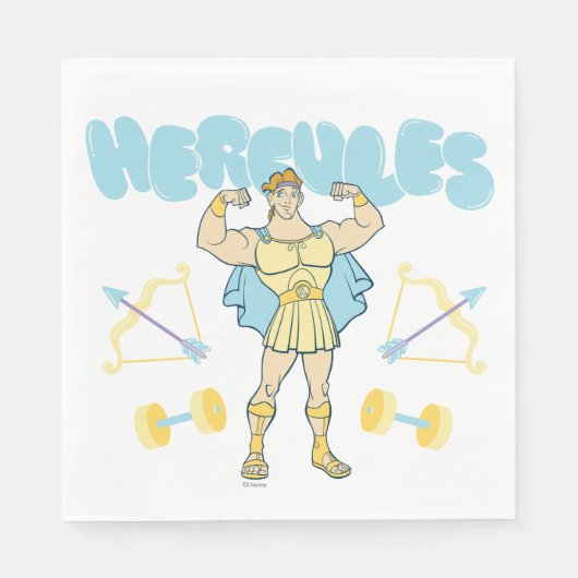 Hercules Arrows and Dumbbells Flex Napkins スタンダードランチョンナプキン (正面)