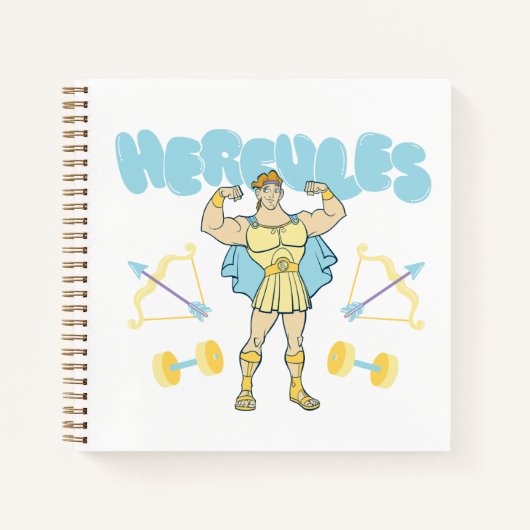 Hercules Arrows and Dumbbells Flex Notebook ノートブック (正面)