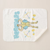 Hercules Arrows and Dumbbells Flex Sherpa Blanket シェルパブランケット (正面(横))