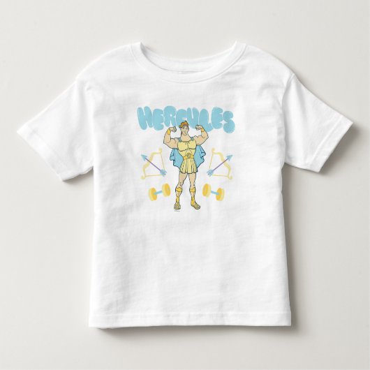 Hercules Arrows and Dumbbells Flex Toddler T-shirt トドラーTシャツ (正面)