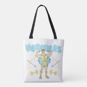 Hercules Arrows and Dumbbells Flex Tote Bag トートバッグ (裏面)