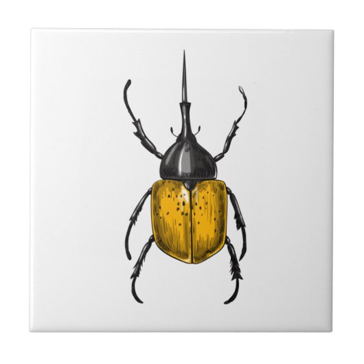 Hercules beetle タイル (正面)