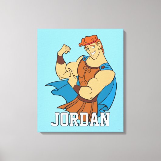 Hercules Bicep Flex Canvas Print キャンバスプリント (正面)