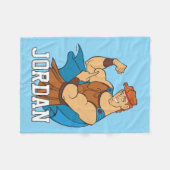 Hercules Bicep Flex Fleece Blanket フリースブランケット (正面(横))