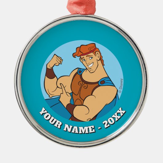 Hercules Bicep Flex Metal Ornament メタルオーナメント (正面)