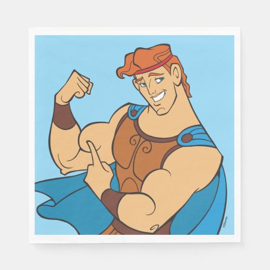 Hercules Bicep Flex Napkins スタンダードランチョンナプキン (正面)