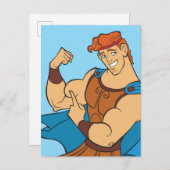 Hercules Bicep Flex Postcard ポストカード (正面/裏面)