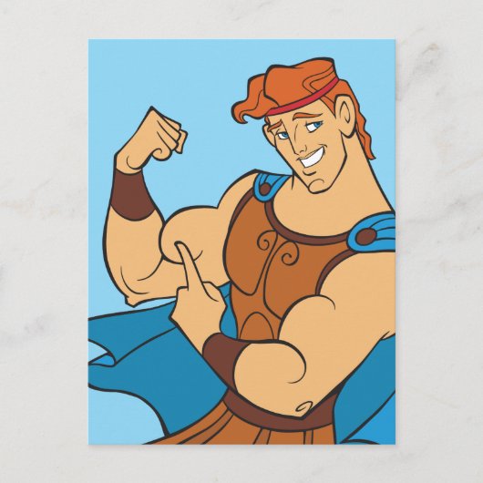 Hercules Bicep Flex Postcard ポストカード (正面)