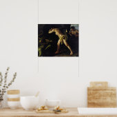 Hercules Fighting with the Lernaean Hydra ポスター (キッチン)