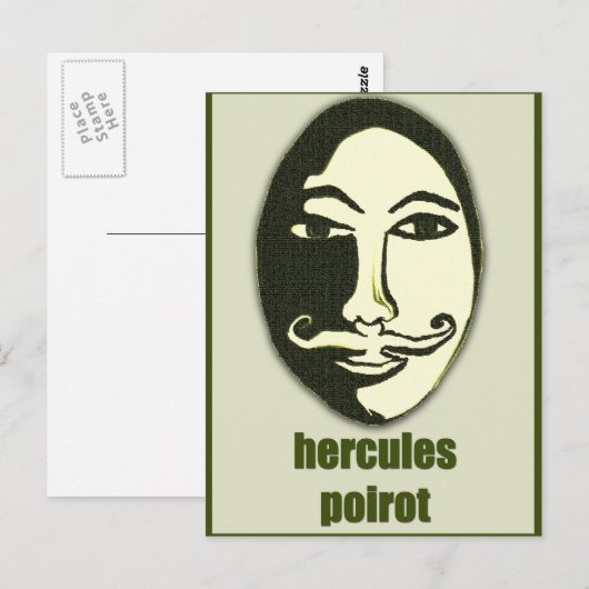 hercules Poirot ポストカード (正面/裏面)