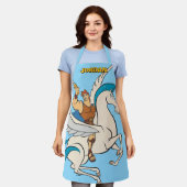 Hercules Riding Pegasus Apron エプロン (着用した状態)