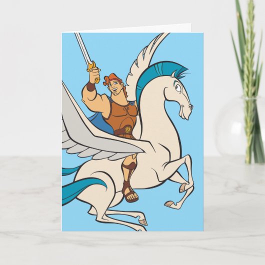 Hercules Riding Pegasus Card カード (正面)