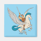 Hercules Riding Pegasus Magnet マグネット (正面)