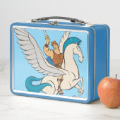 Hercules Riding Pegasus Metal Lunch Box メタルランチボックス (インサイチュ)