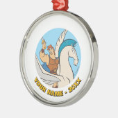 Hercules Riding Pegasus Metal Ornament メタルオーナメント (左)