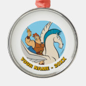 Hercules Riding Pegasus Metal Ornament メタルオーナメント (正面)