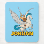 Hercules Riding Pegasus Mouse Pad マウスパッド (正面)
