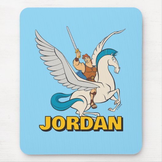 Hercules Riding Pegasus Mouse Pad マウスパッド (正面)