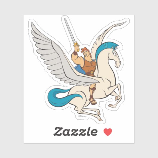 Hercules Riding Pegasus Sticker シール (シート)