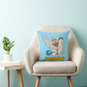 Hercules Riding Pegasus Throw Pillow クッション (椅子)