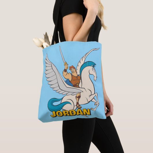 Hercules Riding Pegasus Tote Bag トートバッグ (クローズアップ)