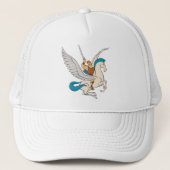 Hercules Riding Pegasus Trucker Hat キャップ (正面)