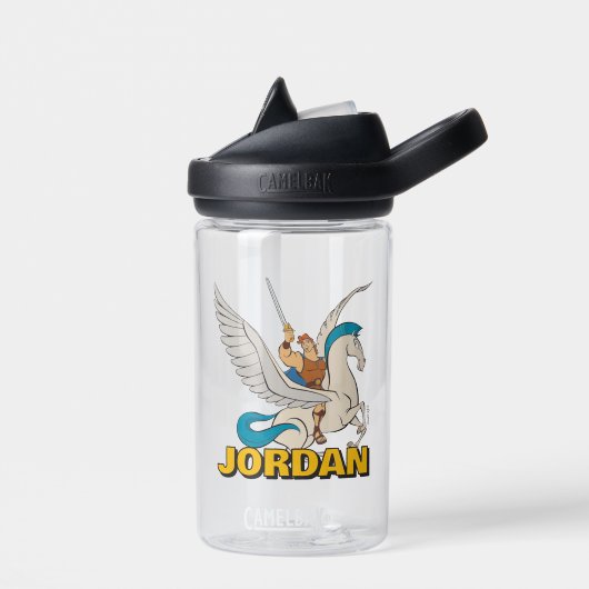 Hercules Riding Pegasus Water Bottle ウォーターボトル (左面)