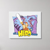 Hercules vs Hydra - It's a HERO Thing Canvas Print キャンバスプリント (正面)