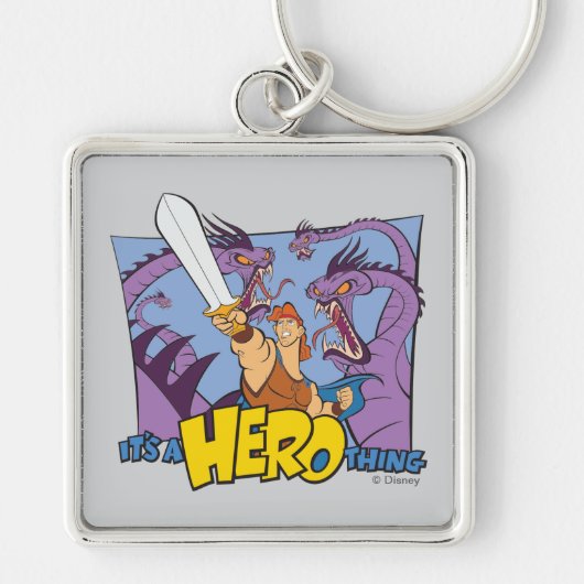 Hercules vs Hydra - It's a HERO Thing Keychain キーホルダー (正面)