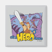 Hercules vs Hydra - It's a HERO Thing Magnet マグネット (正面)