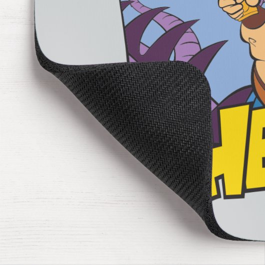 Hercules vs Hydra - It's a HERO Thing Mouse Pad マウスパッド (コーナー)