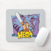 Hercules vs Hydra - It's a HERO Thing Mouse Pad マウスパッド (マウス)