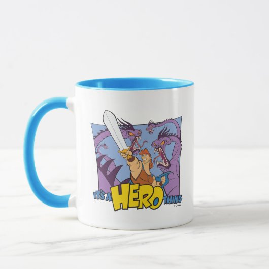 Hercules vs Hydra - It's a HERO Thing Mug マグカップ (左)