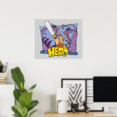 Hercules vs Hydra - It's a HERO Thing Poster ポスター (ホームオフィス)