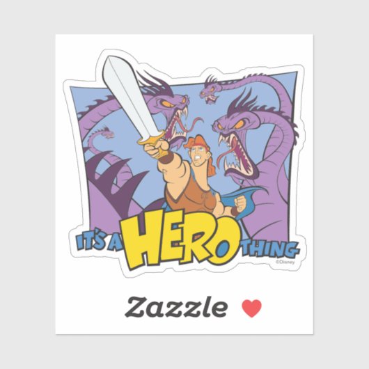 Hercules vs Hydra - It's a HERO Thing Sticker シール (シート)