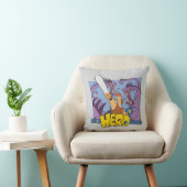 Hercules vs Hydra - It's a HERO Thing Throw Pillow クッション (椅子)