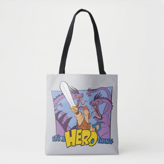 Hercules vs Hydra - It's a HERO Thing Tote Bag トートバッグ (正面)
